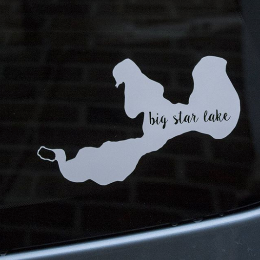 Big Star Lake Sticker